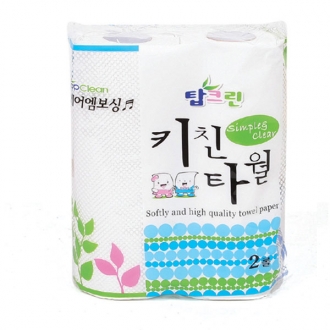 탑크린키친타올 2p