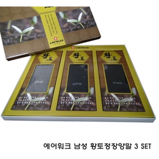 에어워크 남성 황토정장양말세트