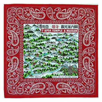 지도스카프(50x50)-마이산