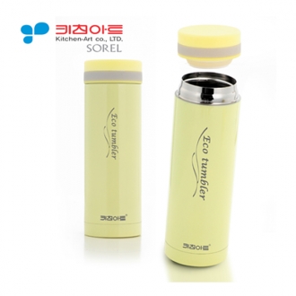 키친아트 에코 텀블러 보온,보냉 물병 280ml
