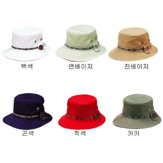 리본등산모자