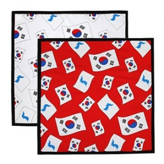 60수 휘날리는태극기 스카프(53x53)