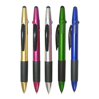 뉴3색 터치펜 (4in1)