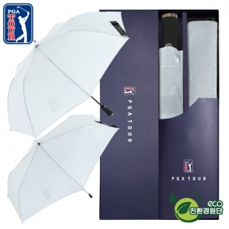 PGA 친환경그린 2단자동/3단수동 사각스키니 세트