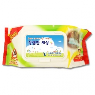 우리집청소왕 물걸레청소포(특30매 캡형)