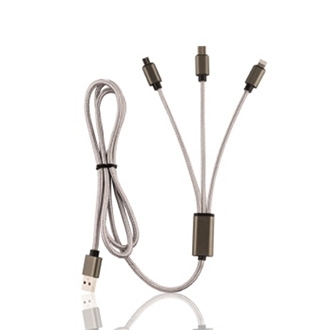 플라이토 3in1 USB 멀티 고속 충전 케이블
