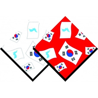 30수 지도태극기