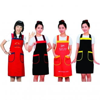 대사관앞치마(포리/면혼방)