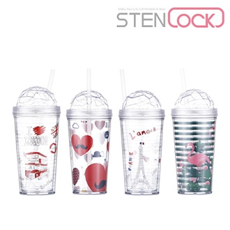 빨대컵 이글루500ml