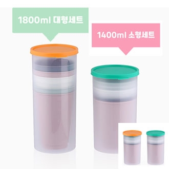 보틀로만 데이트 캠핑 파티컵 세트(1400m/ 1800mll)