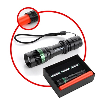 7 IN 1 하이파워 줌랜턴-미국 CREE R2 LED 고급형