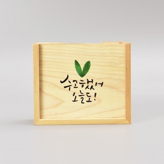 원목카렌다메모함 WIN-003