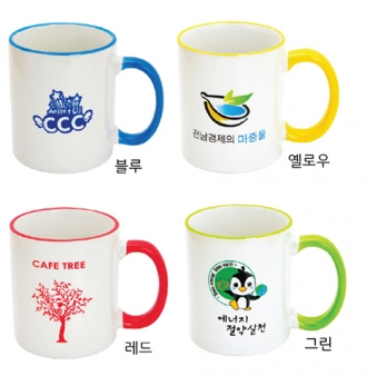 직선 핸드라인 머그컵 1p