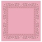 꽃사각테두리 나염손수건50x50(30수)