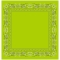꽃사각테두리 나염손수건50x50(30수)
