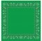 꽃사각테두리 나염손수건50x50(30수)